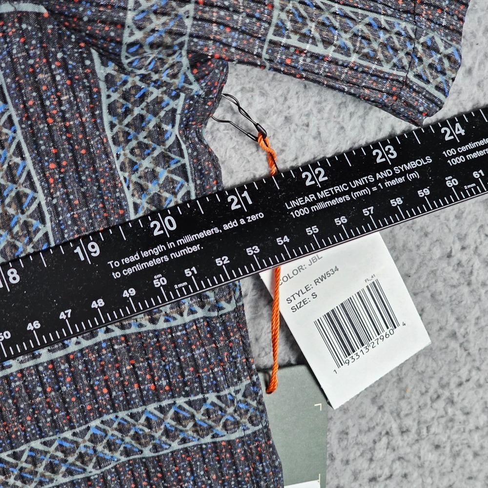 Roark and House of Darwin Shirt Mens S Printed Quick-Dry Stretch Button-Up RW534 - Picture 6 of 9